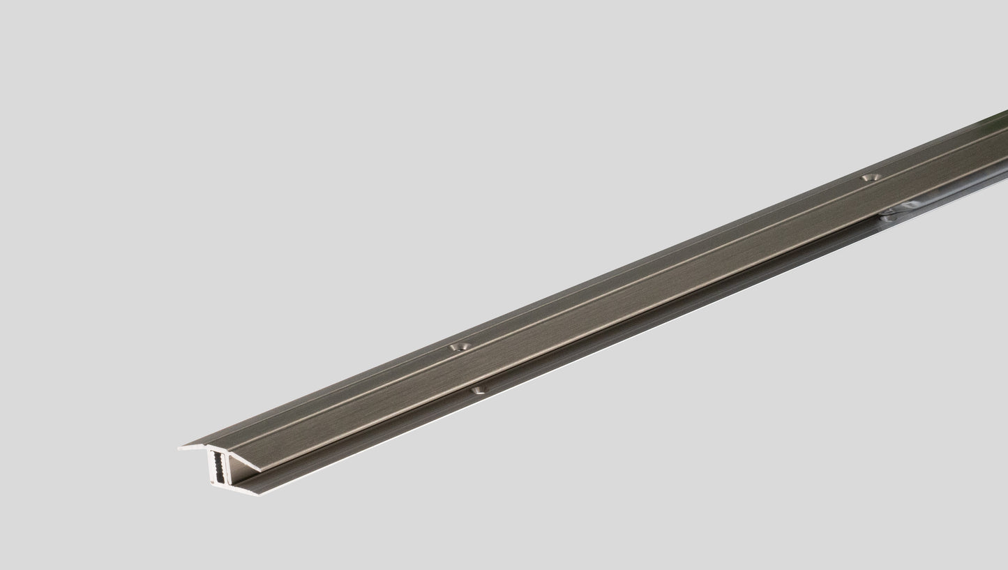 Übergangsprofil Edelstahl Optik 38 x 2700 mm