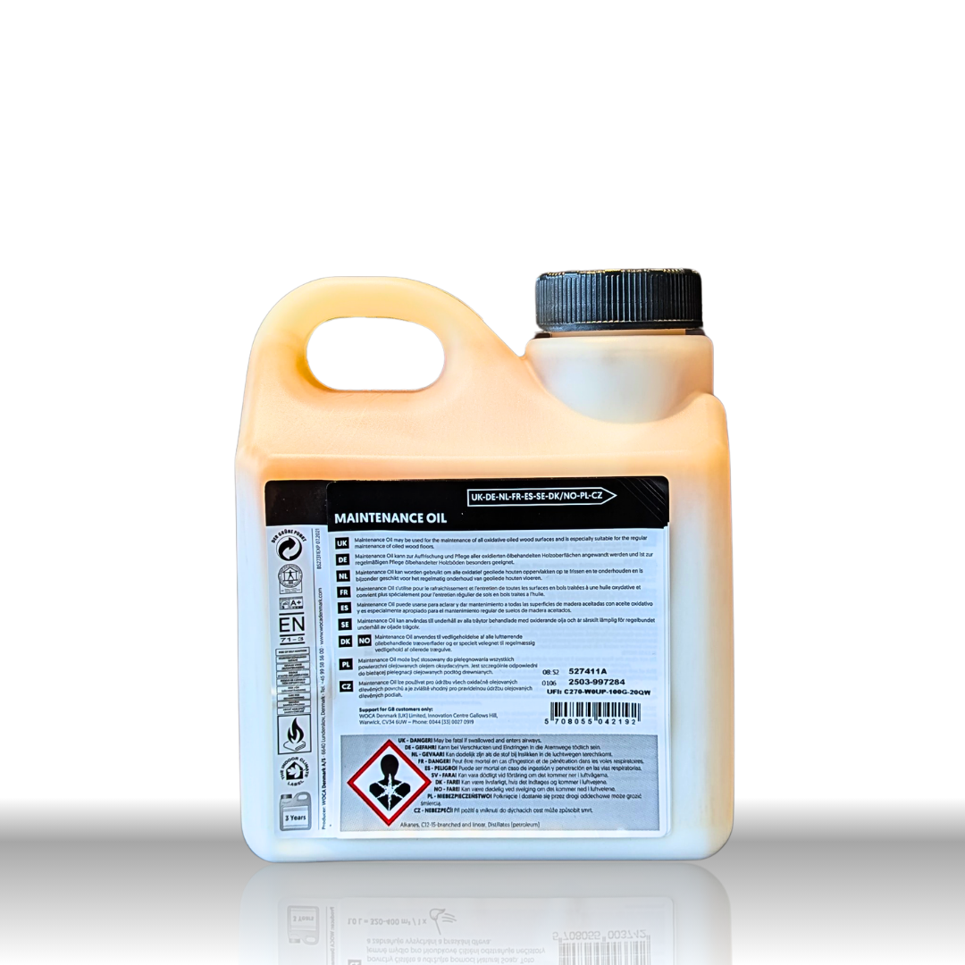 WOCA Maintenance Oil Pflegeöl Weiß 1L