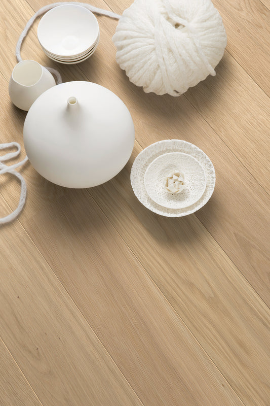 74,90 €/m² | BOEN Landhausdiele Eiche Andante – Live Pure, gebürstet, 2V-Fase (13,2 x 138 x 2200 mm)