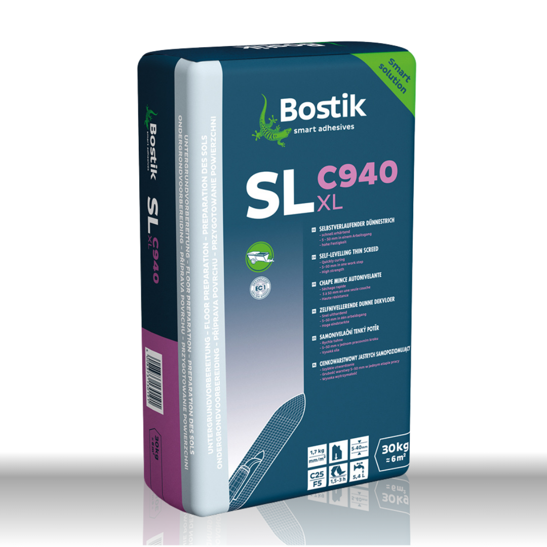 Bostik Niboplan SL C940 XL – Selbstverlaufende Ausgleichsmasse für Böden, 25 kg