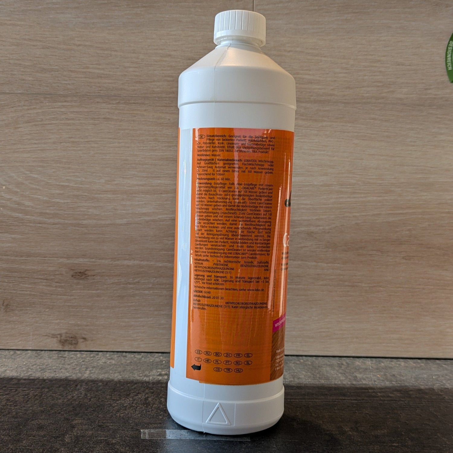 Loba CareCleaner 1L Rückseite